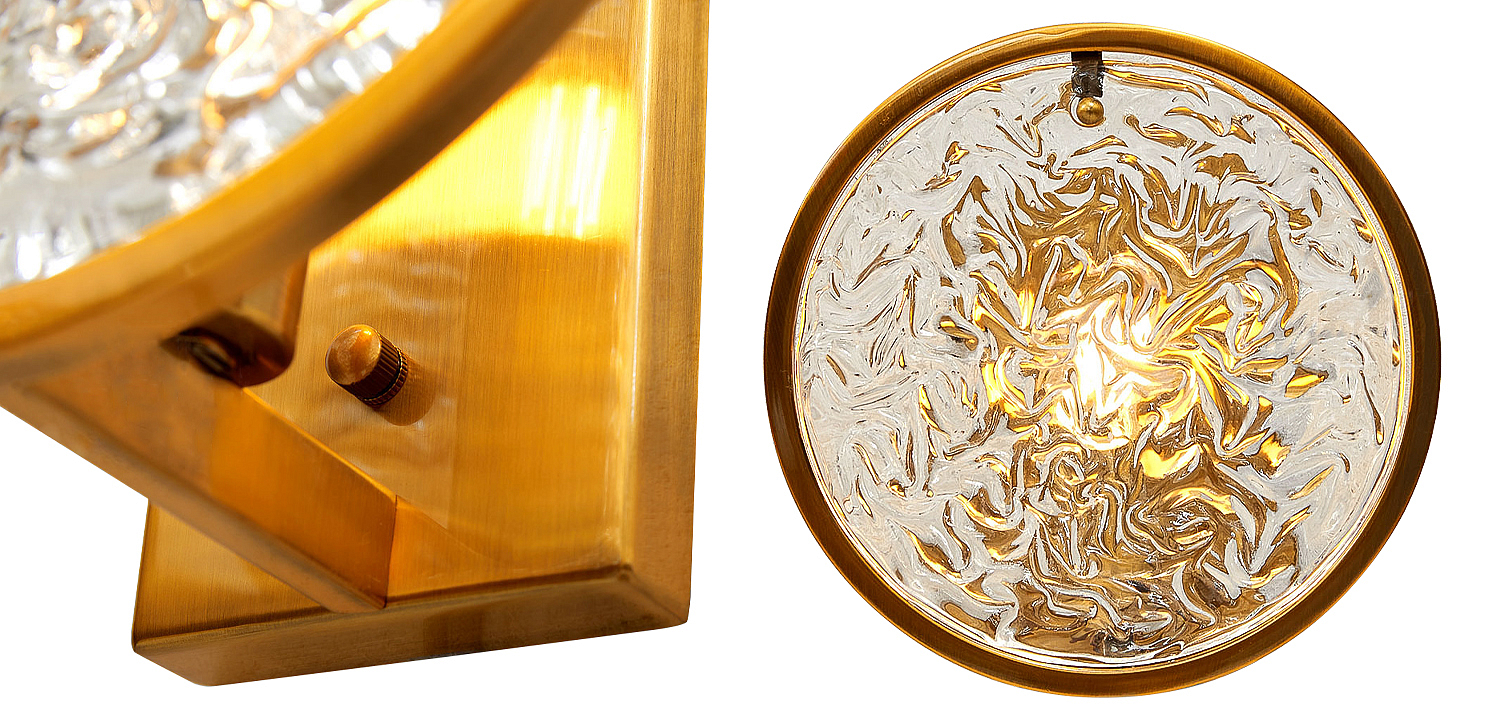 Бра Geraldine Glass Sconce Бра Geraldine Glass Sconce - Loft-Concept в Самаре
