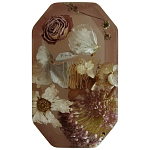 Шкатулка из эпоксидной смолы с цветами розовая Epoxy Resin Flowers Box Pink варинант исполнения - 1 | Loft Concept в Самаре