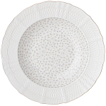 Обеденный сервиз белого цвета из фарфора на 6 персон 23 предмета Floral Charm варинант исполнения - 3 | Loft Concept в Самаре