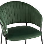 Стул в велюре зеленого цвета Horizon варинант исполнения - 6 | Loft Concept в Самаре