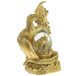 Декоративная статуэтка Дракон Dragon Guarding a Glass Egg Gold варинант исполнения - 1 | Loft Concept в Самаре