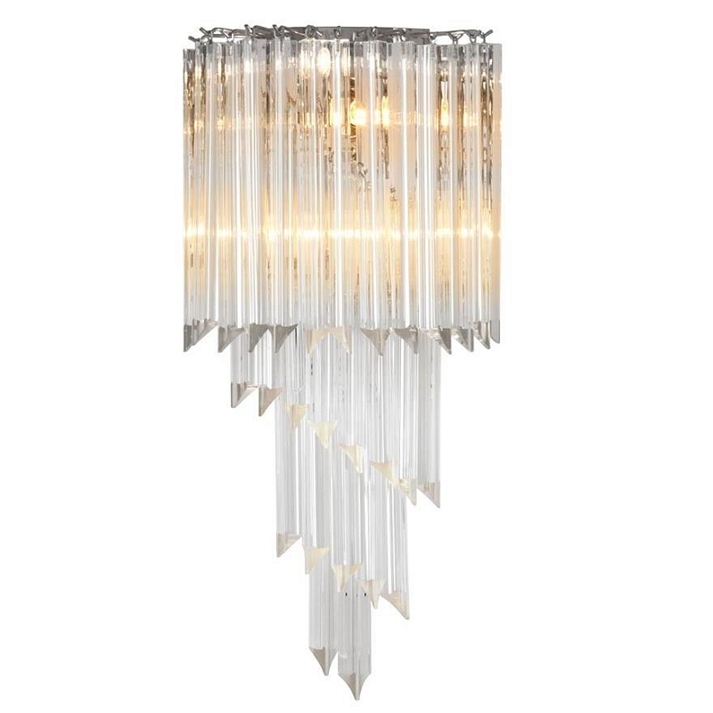 Бра Eichholtz Wall Lamp Marino Никель Прозрачное Стекло Бра Eichholtz Wall Lamp Marino Никель Прозрачное Стекло в Самаре | Loft Concept