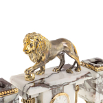 Настольный письменный набор из мрамора с декором в виде льва в подарочной упаковке Marble Accessory варинант исполнения - 3 | Loft Concept в Самаре