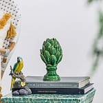 Статуэтка в виде артишока из зелёной керамики с глянцевыми лепестками Artichoke Decor  варинант исполнения - 6 | Loft Concept в Самаре