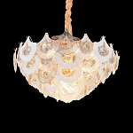 Люстра круглая с многослойными элементами в виде лепестков Embodiment варинант исполнения - 1 | Loft Concept в Самаре