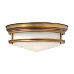 Потолочный светильник с белым матовым стеклянным плафоном в форме перевернутого конуса Hinkley варинант исполнения - 1 | Loft Concept в Самаре