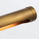 Светильник для картин цвета латунь с длинным цилиндрическим плафоном Alora варинант исполнения - 3 | Loft Concept в Самаре