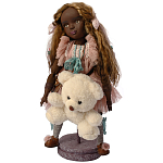 Авторская кукла Девочка с медвежонком варинант исполнения - 1 | Loft Concept в Самаре