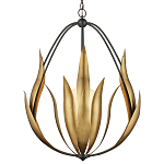 Люстра грушевидной формы с волнистыми листьями Foliage of Leaf Forms варинант исполнения - 2 | Loft Concept в Самаре