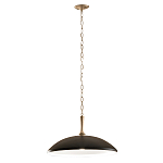 Подвесной светильник с широким куполообразным плафоном Kichler варинант исполнения - 2 | Loft Concept в Самаре