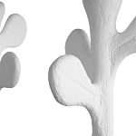 Люстра с белым каркасом и тканевыми абажурами Natural Stems варинант исполнения - 2 | Loft Concept в Самаре