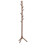 Напольная вешалка из массива бука Branches Hangers Dark варинант исполнения - 1 | Loft Concept в Самаре