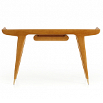 Дизайнерский рабочий стол из массива дерева Gio Ponti D.847.1 Writing Desk варинант исполнения - 3 | Loft Concept в Самаре