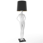 Лампа MANNEQUIN LAMP с абажуром созерцание силуэта варинант исполнения - 1 | Loft Concept в Самаре