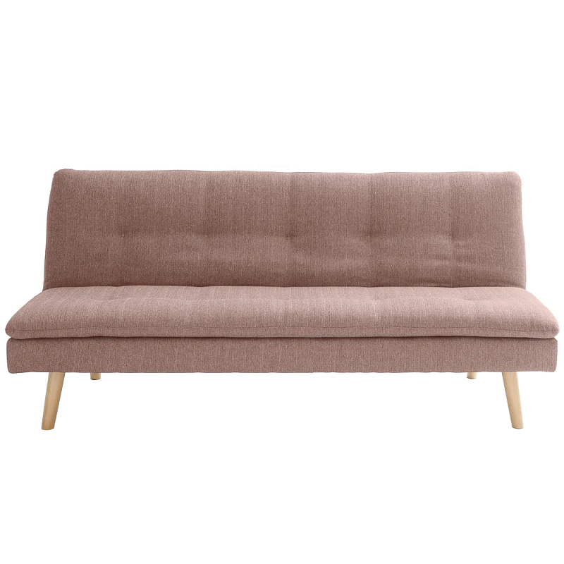Раскладной диван Lavoie Pink Sofa Розовый Береза Раскладной диван Lavoie Pink Sofa Розовый Береза в Самаре | Loft Concept