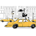 Megan Hess. New york: through a fashion eye варинант исполнения - 4 | Loft Concept в Самаре