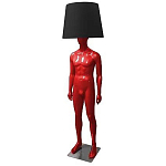 Лампа MALE MANNEQUIN LAMP с абажуром открытый позинг варинант исполнения - 2 | Loft Concept в Самаре