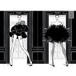 Megan Hess. Elegance варинант исполнения - 5 | Loft Concept в Самаре