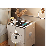 Умная прикроватная тумбочка c зарядкой для телефона Smart Furniture варинант исполнения - 4 | Loft Concept в Самаре