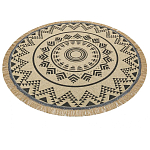 Ковер круглый из комбинированного состава Fantasy варинант исполнения - 3 | Loft Concept в Самаре