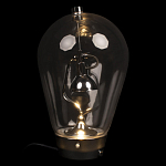 Настольная лампа светодиодная в форме лампочки Luma Dome варинант исполнения - 1 | Loft Concept в Самаре