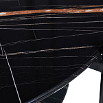 Стол журнальный круглый черный с полкой Inherence варинант исполнения - 3 | Loft Concept в Самаре