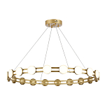 Люстра кольцевая с круглыми светодиодными источниками света Maxine Light варинант исполнения - 7 | Loft Concept в Самаре