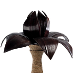 Настольная лампа черная INDONESIAN LAMPS варинант исполнения - 2 | Loft Concept в Самаре