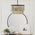 Люстра круглая с подвесками из натурального перламутра Nacre варинант исполнения - 2 | Loft Concept в Самаре