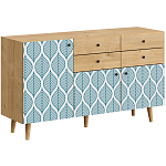 Буфет с принтом на дверцах Elise Cupboard варинант исполнения - 7 | Loft Concept в Самаре