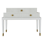 Премиальная Консоль с тремя ящиками Elsa Dreams White варинант исполнения - 4 | Loft Concept в Самаре