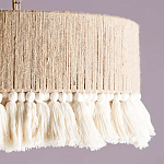 Люстра круглая плетеная с кисточками Solar Glow варинант исполнения - 7 | Loft Concept в Самаре