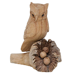 Статуэтка из дерева сова Animals of the World варинант исполнения - 3 | Loft Concept в Самаре