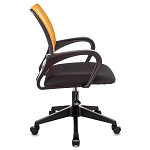 Офисное кресло с основанием из черного пластика Desk chairs Orange варинант исполнения - 3 | Loft Concept в Самаре