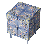 Тумба Short Ufo Blue варинант исполнения - 3 | Loft Concept в Самаре