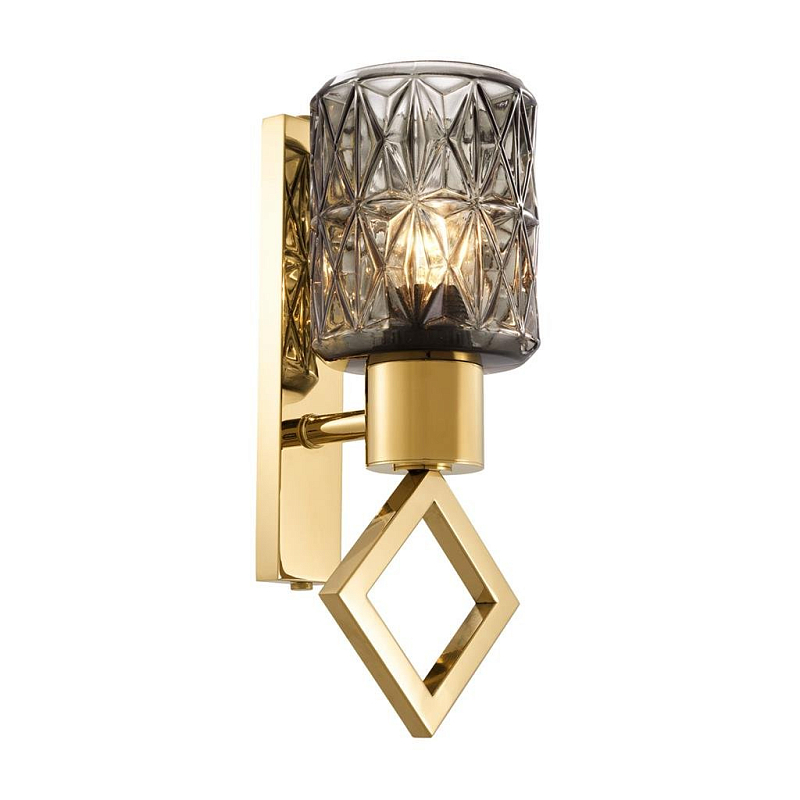 Бра Eichholtz Wall Lamp Touch Золотой Дымчатый (Smoke) Бра Eichholtz Wall Lamp Touch Золотой Дымчатый (Smoke) в Самаре | Loft Concept