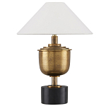 Настольная лампа с конусовидным тканевым абажуром Striving for Excellence варинант исполнения - 2 | Loft Concept в Самаре