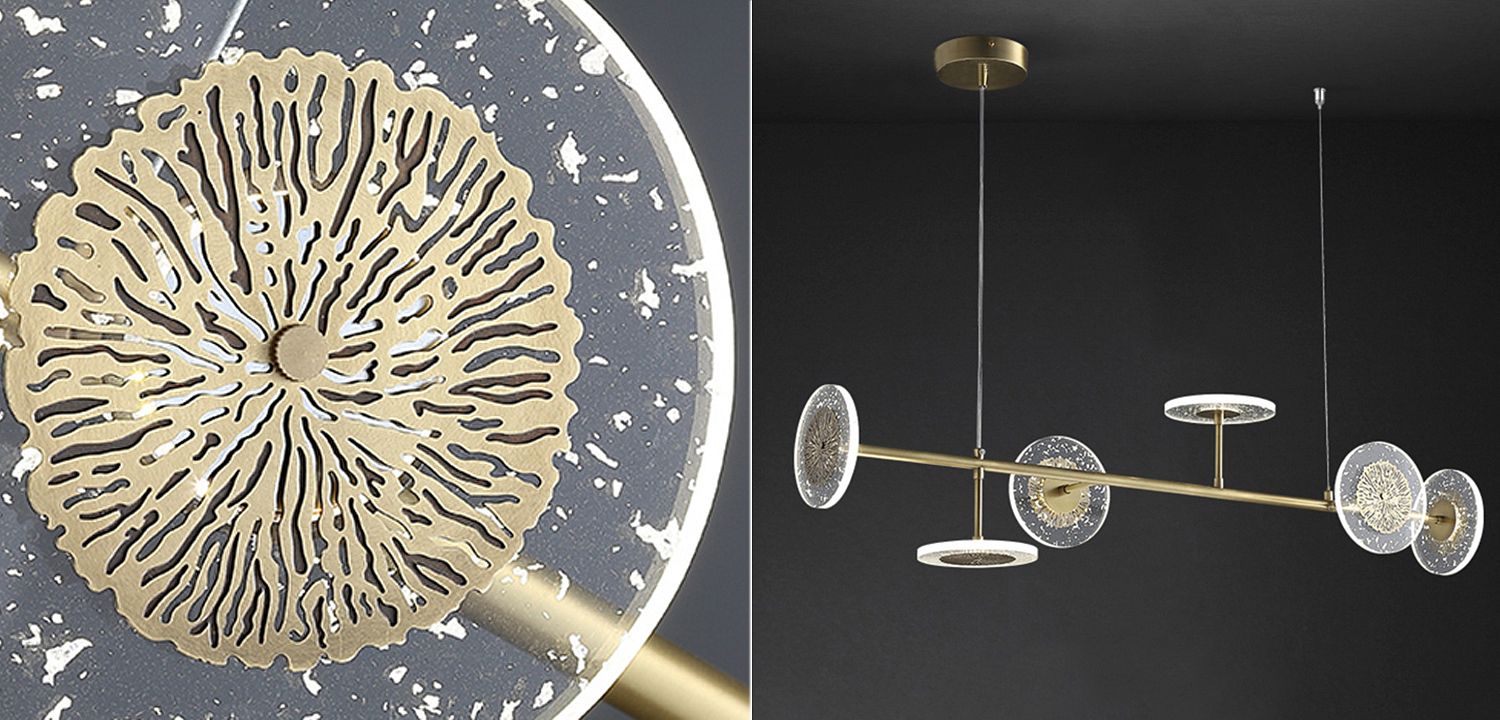 Люстра Discs Flowers Chandelier Люстра Discs Flowers Chandelier - Loft-Concept в Самаре