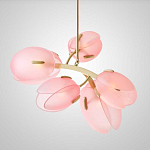 Дизайнерский Светильник Lilly Pink Tulip Lamp розовый плафон  варинант исполнения - 5 | Loft Concept в Самаре