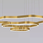 Люстра подвесная с 3-мя ассиметричными светодиодными лампами Golden Current варинант исполнения - 3 | Loft Concept в Самаре