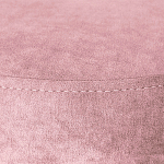 Банкетка круглая пыльно-розовый велюр на 4-х металлических ножках золотого цвета SANJAY варинант исполнения - 4 | Loft Concept в Самаре