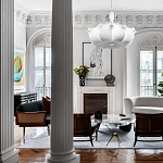 Подвесной светильник с белым фигурным абажуром и мягкими волнистыми краями Cloud Motion  варинант исполнения - 19 | Loft Concept в Самаре