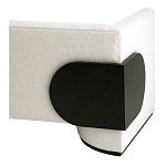 Дизайнерский Двухместный диван Florida Sofa  с элегантным деревянным декором  варинант исполнения - 4 | Loft Concept в Самаре