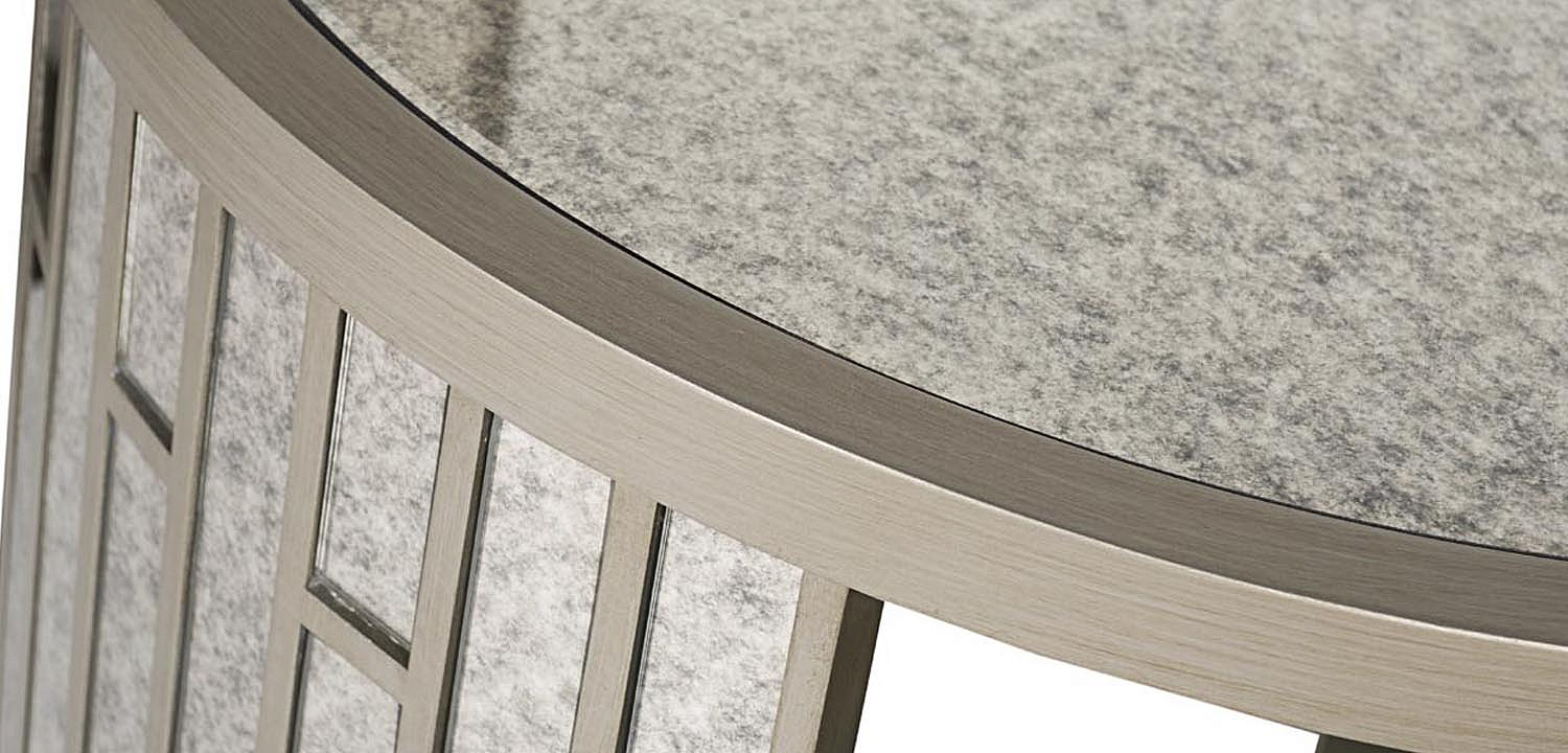 Тумба круглая Mirror Blocks Nightstand Тумба круглая Mirror Blocks Nightstand - Loft-Concept в Самаре