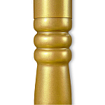 Вешалка золотого цвета с 4-мя крючками из пластика Curves Hangers варинант исполнения - 3 | Loft Concept в Самаре