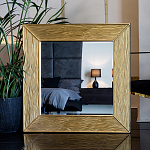 Зеркало квадратное в фактурной раме Pattern варинант исполнения - 6 | Loft Concept в Самаре