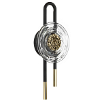 Бра с черным основанием и золотистым декором Bruno варинант исполнения - 1 | Loft Concept в Самаре