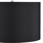 Настольная лампа с белым фактурным корпусом и черным абажуром Twisted варинант исполнения - 2 | Loft Concept в Самаре