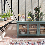 Шкаф-витрина низкий Cosette Cabinet варинант исполнения - 7 | Loft Concept в Самаре