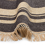 Ковер из комбинированного состава с узором Circles of goodness варинант исполнения - 3 | Loft Concept в Самаре